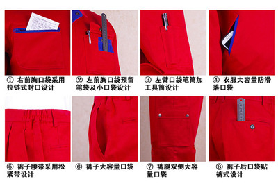 定制全棉防静电工作服 工厂车间与汽修电焊的优质选择