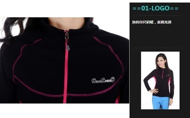 现货批发 厂价销售 女款半胸抓绒衣 摇粒绒 1382